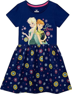 Disney Frozen Klänning Marinblå