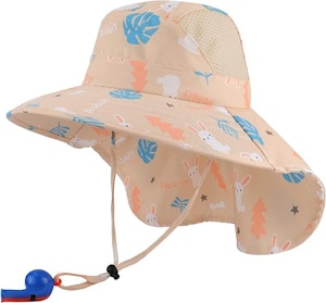 Matt Keely Solhatt Med UV Skydd Khaki