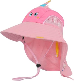 Matt Keely Solhatt Med UV Skydd Rosa