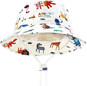 Dreshow Solhatt Med UV Skydd Vit