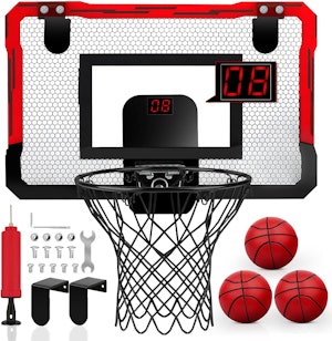 Basketkorg Med Elektronisk Resultattavla
