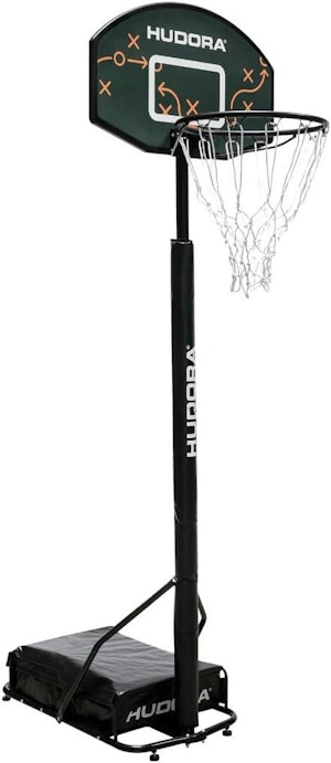 Hudora höjdjusterbar basketkorg med stativ