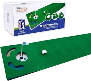 PGA Tour putting matta med Guide Ball och träningstips