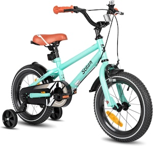 Stitch Totem Barncykel 14" Turkos
