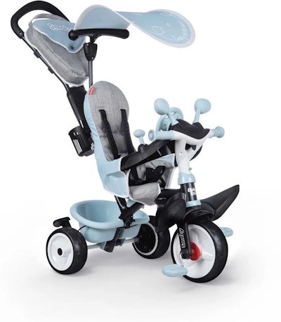 Smoby Trehjuling Baby Driver Plus Blå