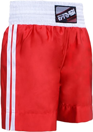 Farabi Junior Boxningsshorts Röd