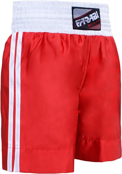 Farabi Junior Boxningsshorts Röd