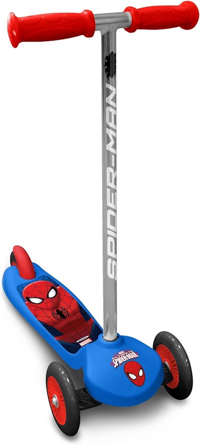 Stamp Spiderman Marvel Sparkcykel