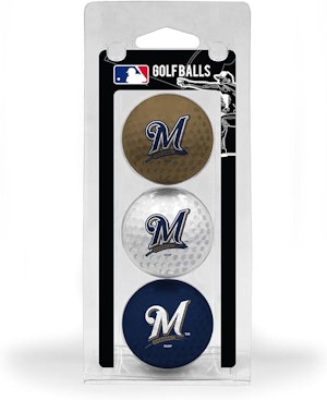 Team Golf MLB Golfbollar milwaukee brewers