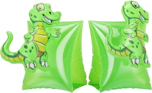 Armpuffar Grön Dinosaurie