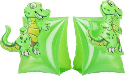 Armpuffar Grön Dinosaurie