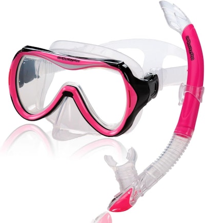 Aquazon Capri Snorkelset Rosa