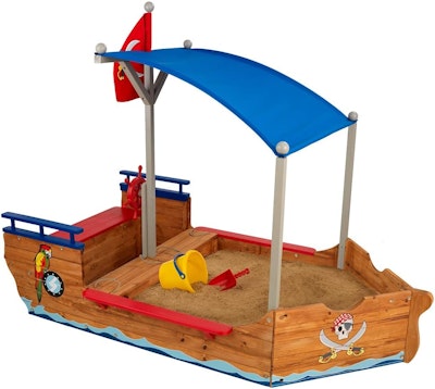 KidKraft Piratbåt Sandlåda