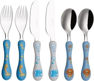 Barnbestick rostfritt stål 6-Pack