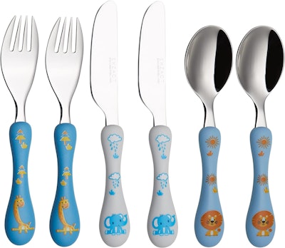 Barnbestick rostfritt stål 6-Pack