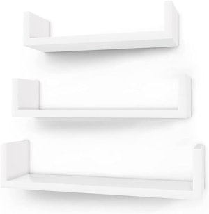Songmics Vägghylla 3-Pack