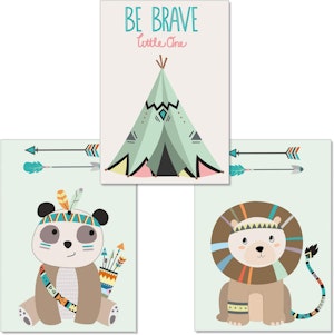 Artpin Poster Be Brave