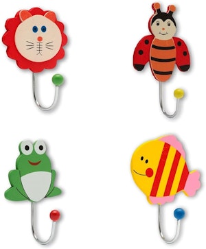 Ekna Klädkrokar 4-Pack