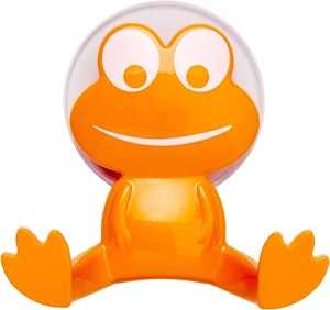 Wenko Självhäftande Väggkrok Groda Orange