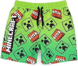 Minecraft Badshorts Grön