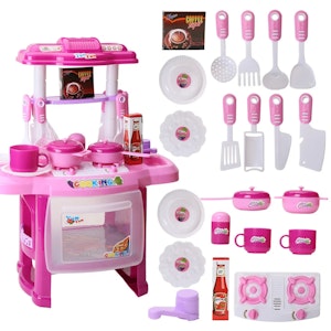 Beambox Toys Kök med ljus och ljud Rosa