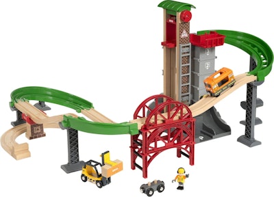 BRIO 33887 Lager Lyft och Lasta