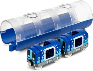 BRIO 33970 Tunnelbanetåg Och Tunnel