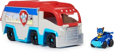 Paw Patrol Mighty Movie Lastbil Med Figuren Chase