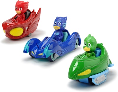 Pyjamashjältarna 3-Pack Fordon
