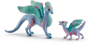 Schleich 70592 Blomsterdrake & Unge