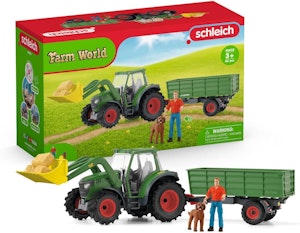 Schleich Farm World Traktor Med Släp
