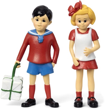 Pippi Långstrump Docka Tommy & Annika