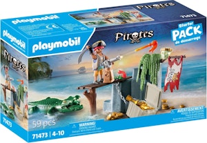 Playmobil Pirates 71473 Pirat med alligator