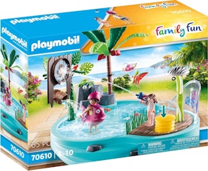 Playmobil Family Fun 70610 Lekbassäng med vattenspruta
