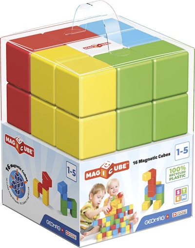 Geomag Magicube Byggsats Full Color Crystal 16 Delar