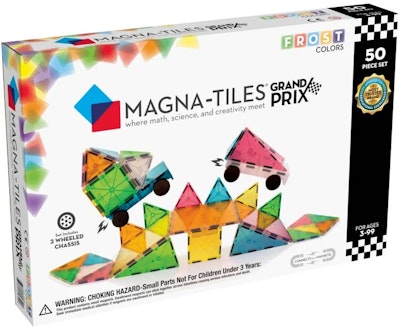 Magna-Tiles Grand Prix Byggsats 50 Delar