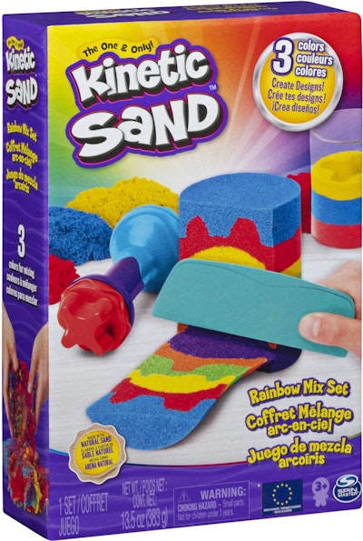 Kinetic Sand Lekset Rainbow Mix
