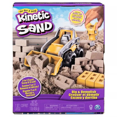 Kinetic Sand Dig & Demolish Lekset