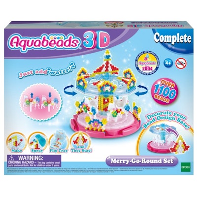 Aquabeads 3D-pärlset Karusell