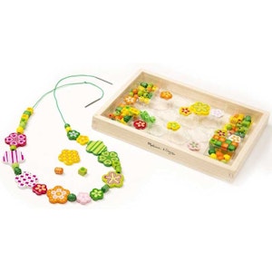 Melissa & Doug Träpärlor Blommor