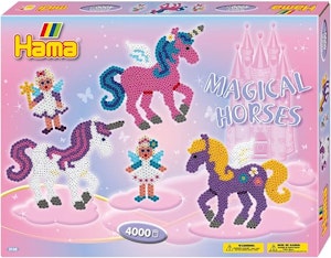 Hama Midi Presentask Magical horses 4000 stk