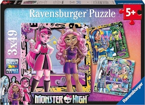 Ravensburger Pussel Monster High 3x49 Bitar
