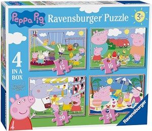 Ravensburger Greta Gris Pussel 12, 16, 20, 24 Bitar