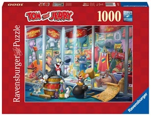 Ravensburger Pussel Tom & Jerry Hall Of Fame 1000 Bitar