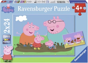 Greta Gris Pussel Familjeliv 2x24 Bitar