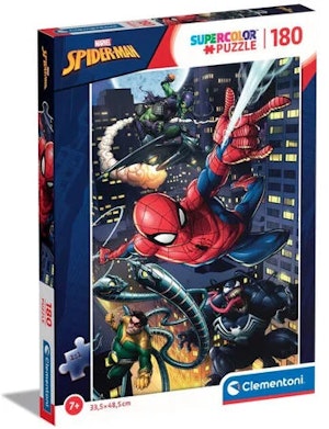 Clementoni Marvel Spider-Man Barnpussel 180 Bitar