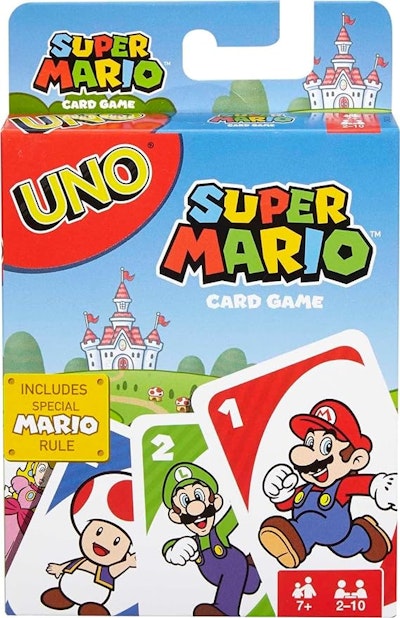 Mattel Games Uno Super Mario Kortspel