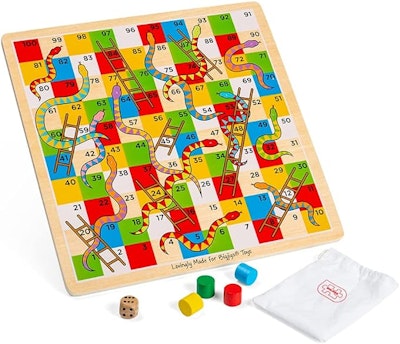 Bigjigs Toys Snakes and Ladders