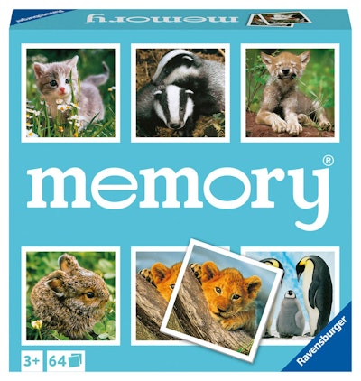 Ravensburger Memory Djurungar