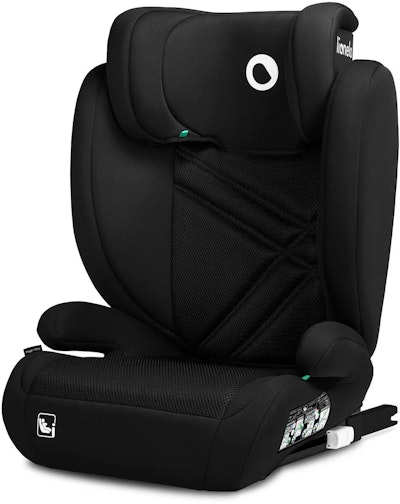 Lionelo HUGO i-Size Bältesstol Black Carbon